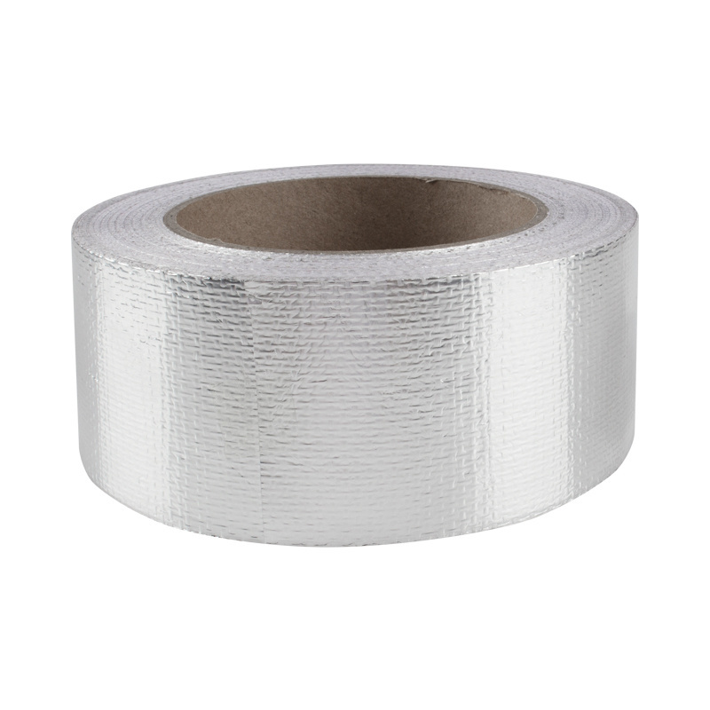 Low price High Temperature Thermal Insulation Reinforced Aluminum Foil Fiberglass Cloth Tape