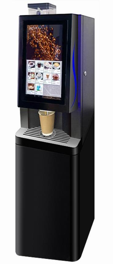 SP-V8S SUPIN Bean to cup coffee machine commercial use automatic espresso  IOT 19 Bar freshly ground coffee vending machine