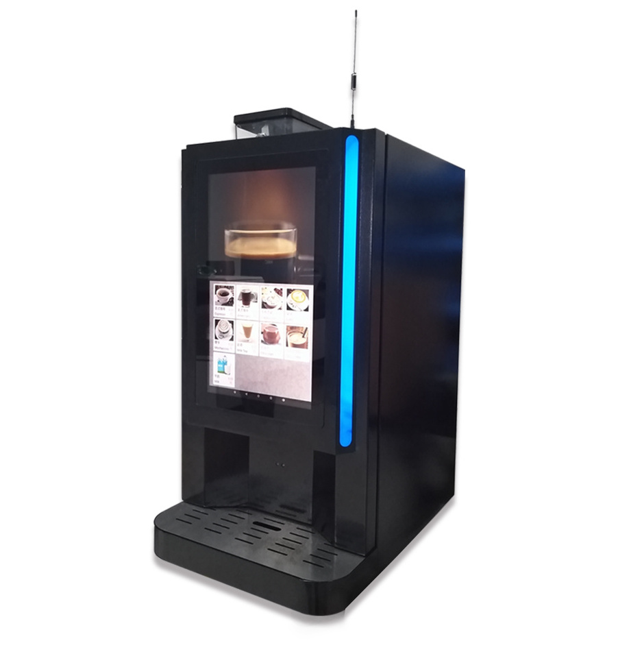 SP-V8S SUPIN Coffee machine commercial use Automatic coffee dispenser IOT Touch screen coffee vending machine for commercial use