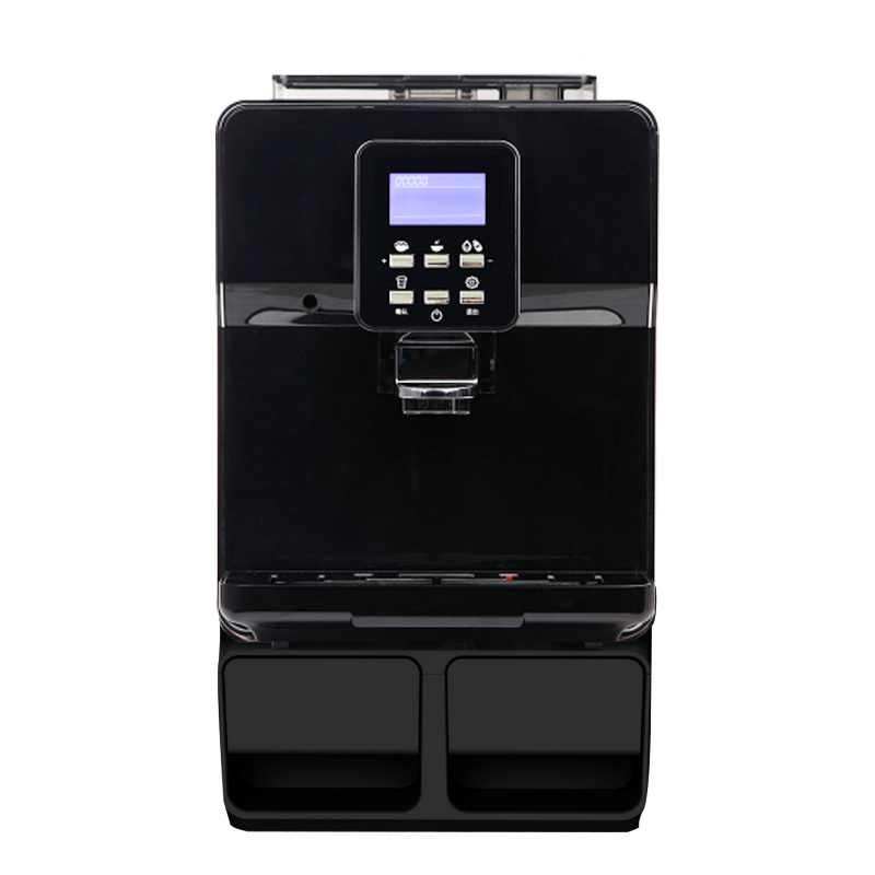 A6PES 19 Bar Espresso coffee machine commercialFully automatic freshly ground coffee vending machine double boilers