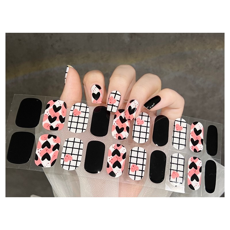 Online shopping Canada Fall Yellow Gold Waterproof Decals Nail Stickers Tattoo colour flash nail wraps reviews