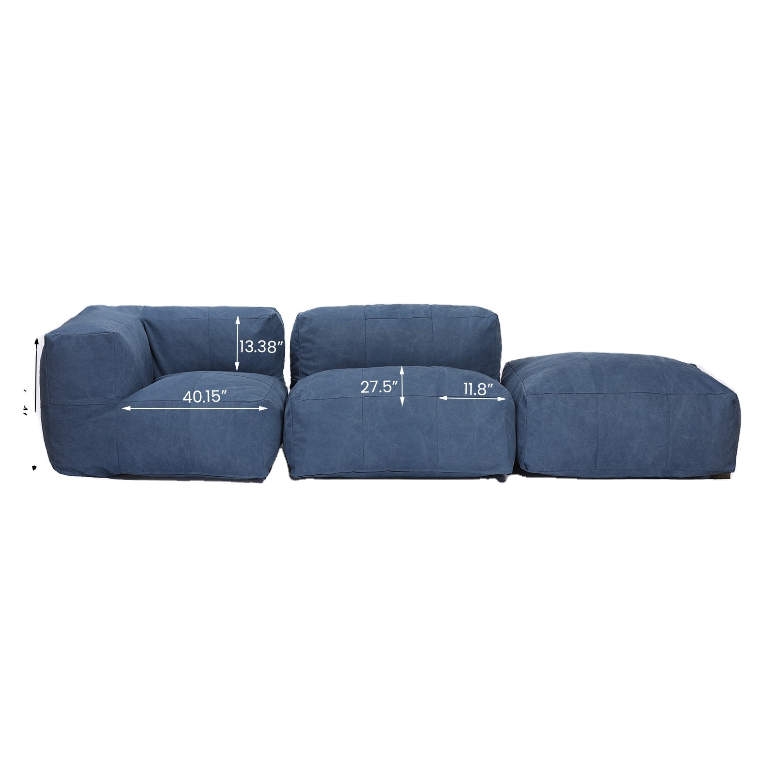 Relaxing Nordic Minimalist Sofa Lazy Puffs Bed Accent Modern Recliner Cloud Couch Reclinable Sillas De Comedor Home Furniture