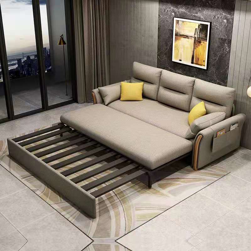 Space Saving with Large Storage Space Folding Fabric Living Room Sofa Cama Luxury Multi-functional Convertible Fabric Sofa Bed