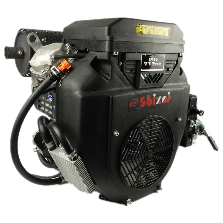 4 stroke 2 cylinder engine power 27hp gasoline engine