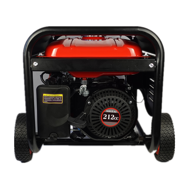 China Factory Gasoline Engine Generator 2500 2.5kw 3kw 168F-1 Portable Gasoline Generator Manual With Wheels