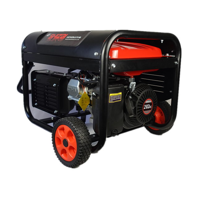 China Factory Gasoline Engine Generator 2500 2.5kw 3kw 168F-1 Portable Gasoline Generator Manual With Wheels