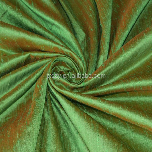 silk dupion 19mm silk shantung fabric