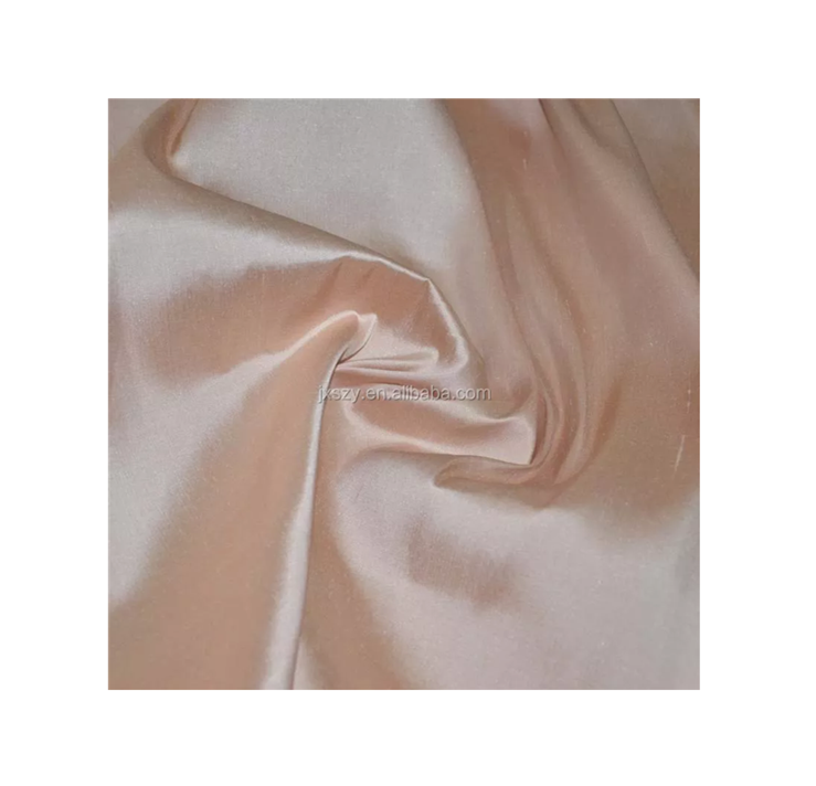 pure silk shantung fabric yarn dye dupioni fabric dupion