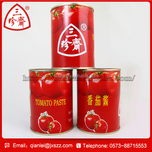 Canned tomato paste/sauces/ketchup