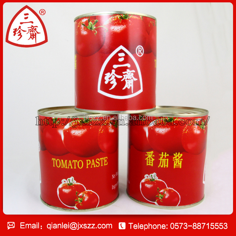 Canned tomato paste/sauces/ketchup