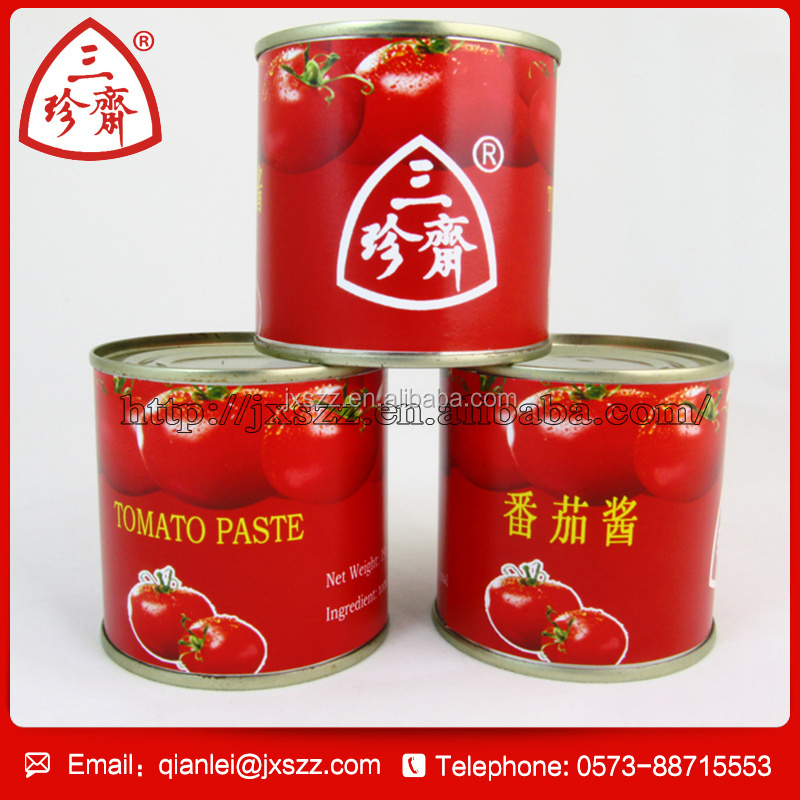 Canned tomato paste/sauces/ketchup