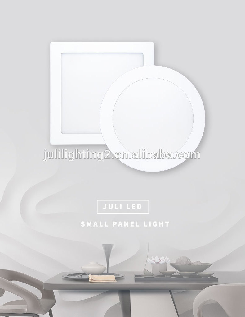 High lumen panel light 6w 12w 18w 24w Ultra Slim Ceiling Lamps Led Downlight frameless panel light