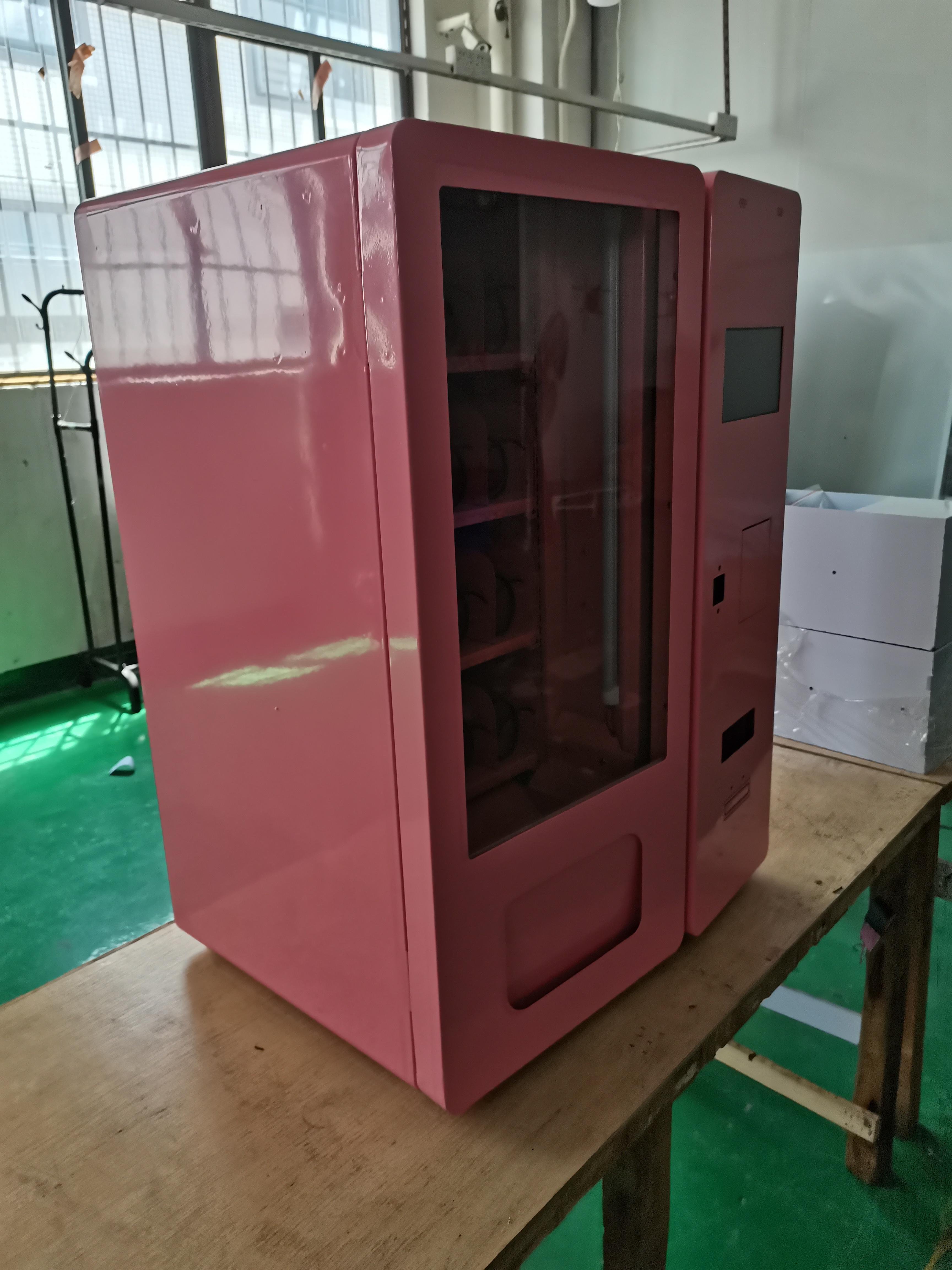 for sanitary napkin cosmetics petty commodities mini wall mounted vending machine