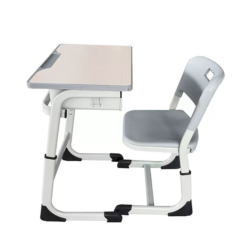 Luxurious Modern Design School Furniture-Collaborative Classroom Chair and Table Set for Home Study with Laptop Table