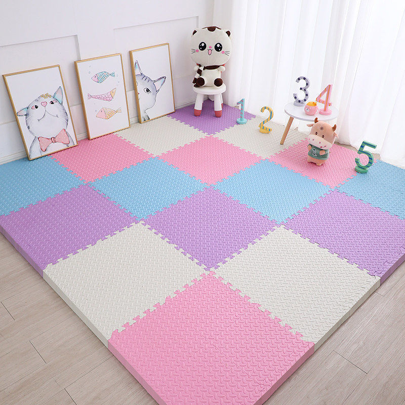 Kids Play Foam Mats with Soft Interlocking Floor Tiles Play Education Mat Eva Foam Puzzle Play Mat