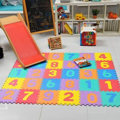 Eva Foam Floor Mats Alphabet Number Cartoon Interlocking  Puzzle Crawl Play mat For Kids Baby Child