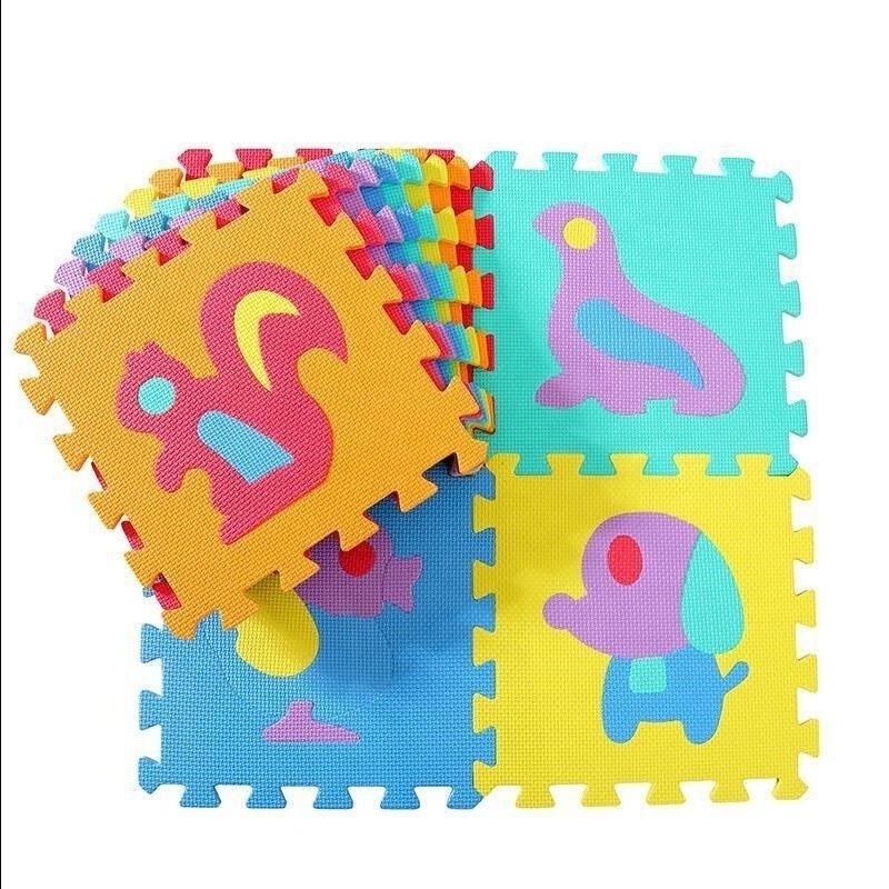 Eva Foam Floor Mats Alphabet Number Cartoon Interlocking  Puzzle Crawl Play mat For Kids Baby Child