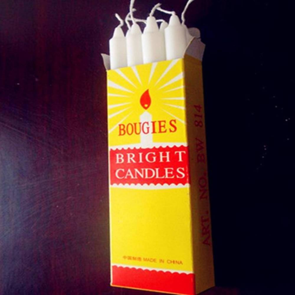 wholesale long burning time stick white candle for votive