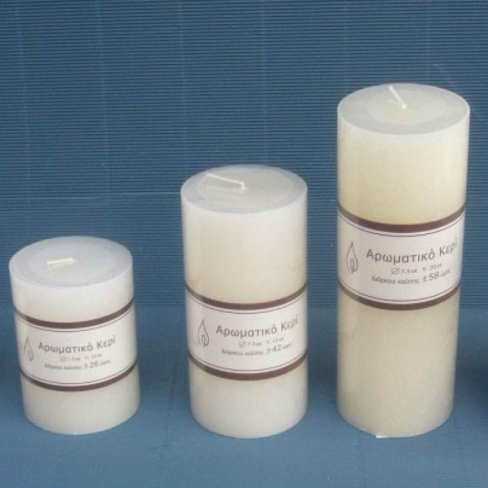 High Quality White Wax Pillar Candle bulk sale