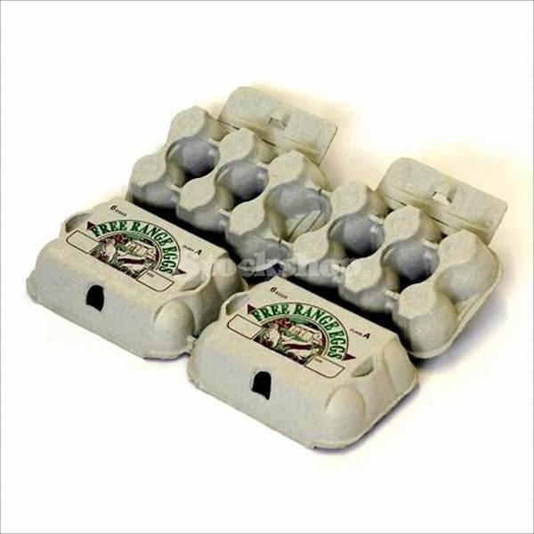 Customized high quality printed single egg cartons 12 pack for packaging