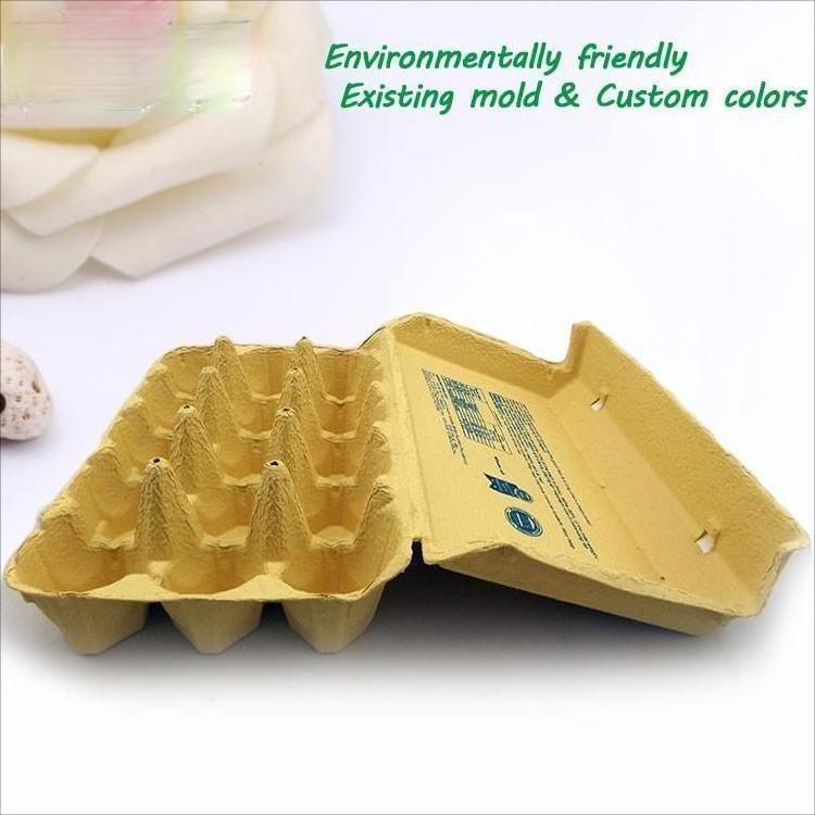 Customized high quality printed single egg cartons 12 pack for packaging