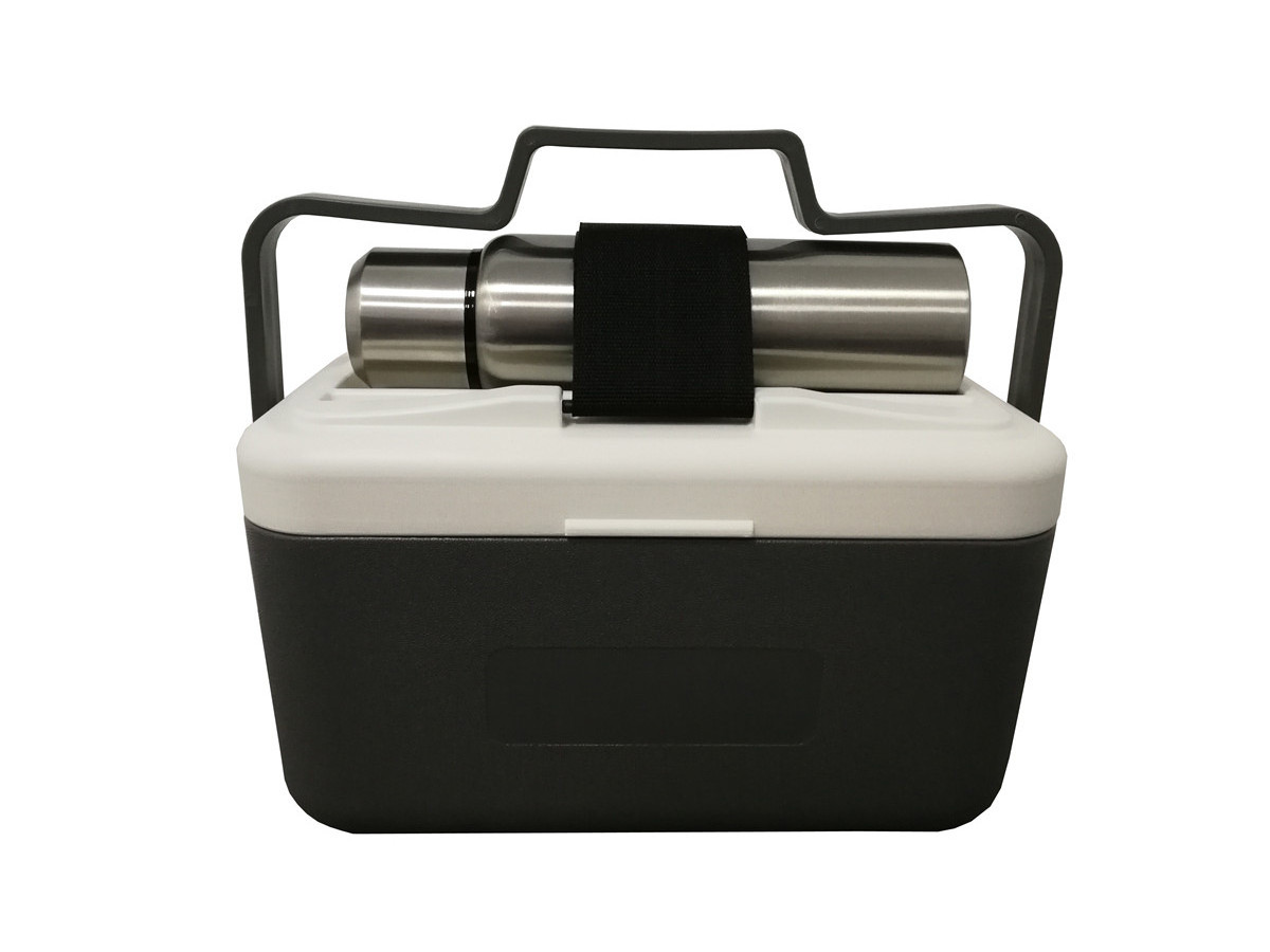 TR-mini ice cooling box box, 9L handy cooler with vacuum flask combos