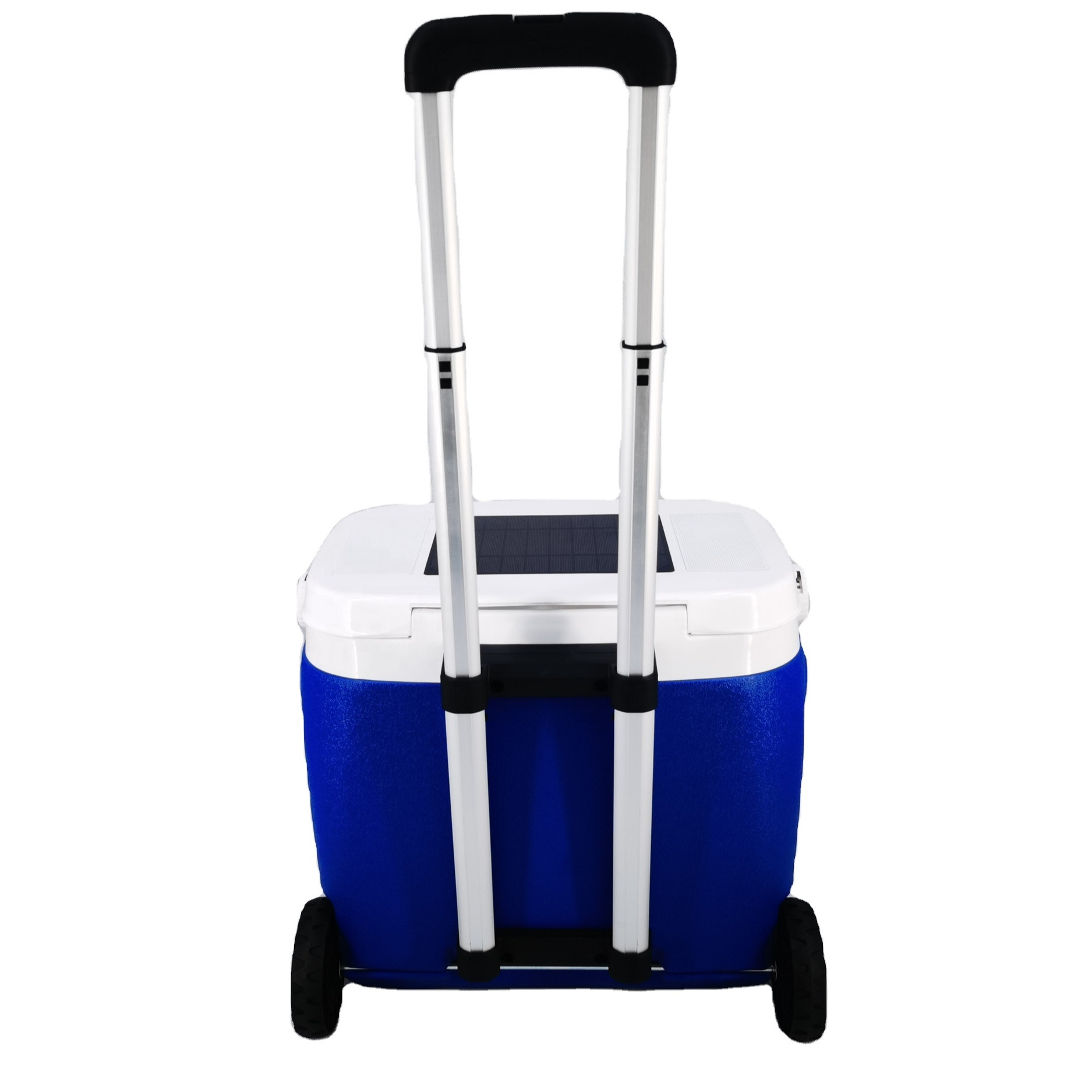 TR-Trolley ice wine cooler with solar panel and BT speakers,solar energy system cooler box speaker