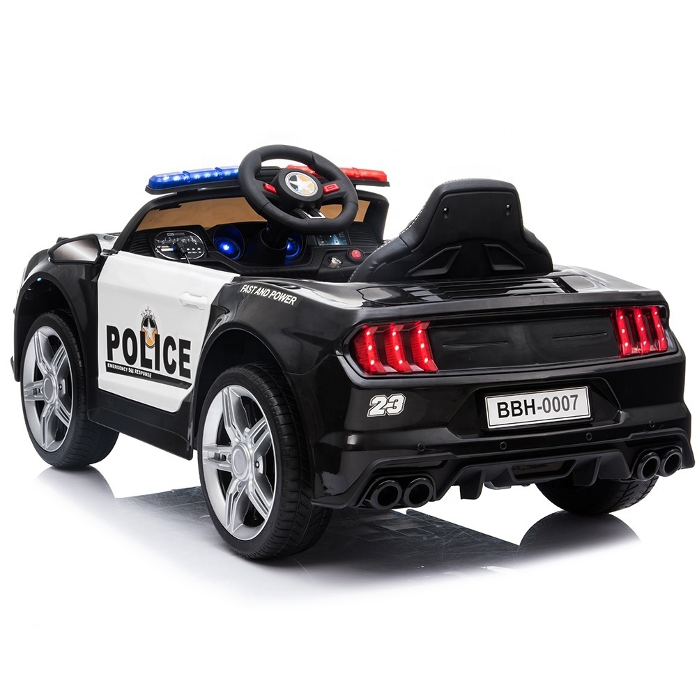 2019 New Chidren 12v electric car police car for kids ride on