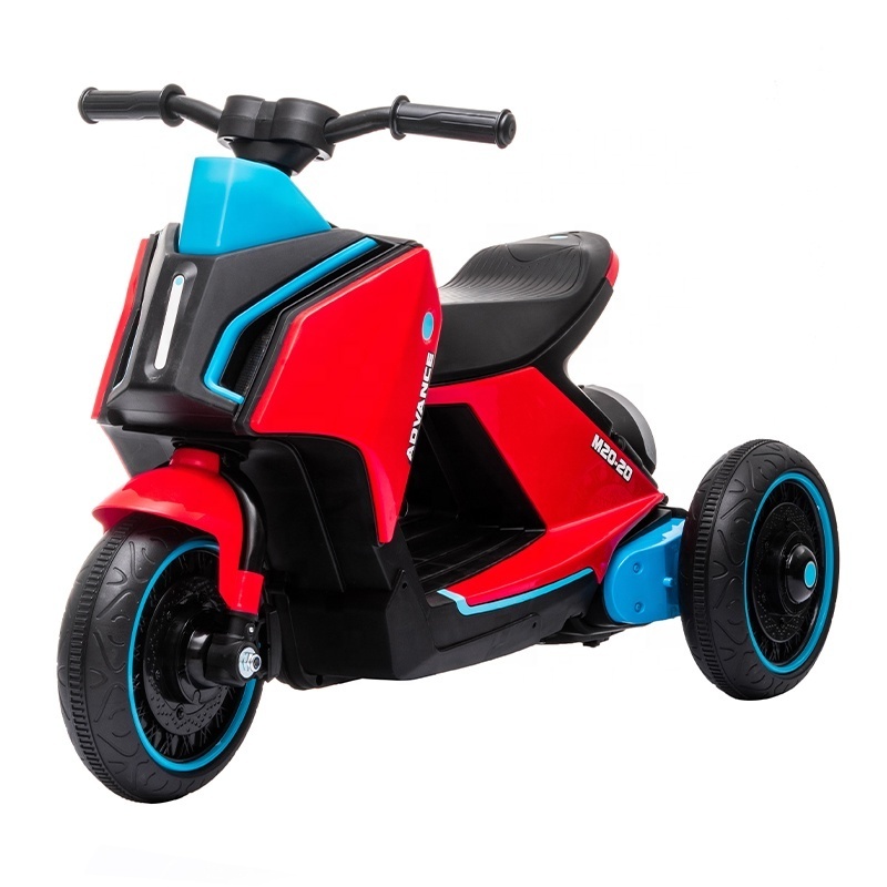 Mini cheap three wheels 6 volt battery power pedal motorcycle for kids for sale electric ride on toys motorcycle