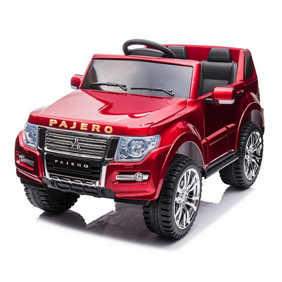 pajero licensed 12v rc electric ride on car for kids off road drivable cars