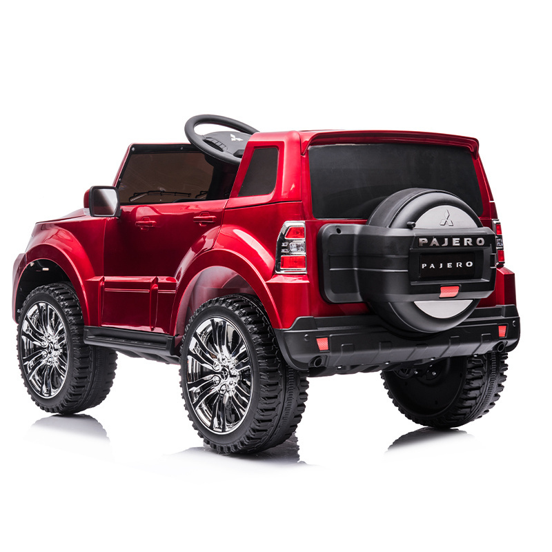 pajero licensed 12v rc electric ride-on car for kids off road  drivable cars