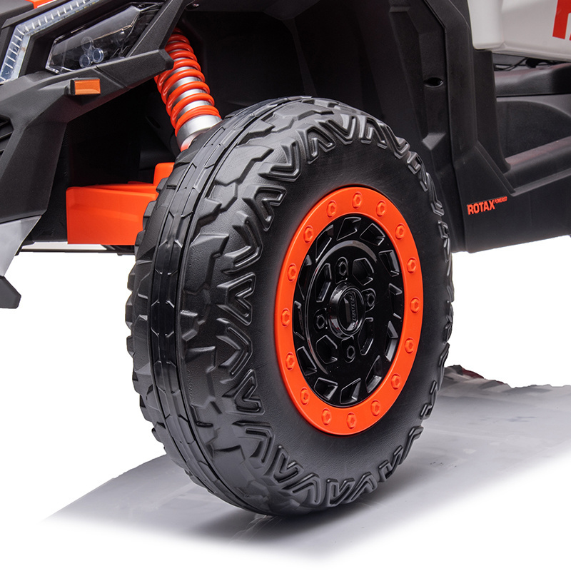 Off roader 4X4 Can Am Marverick licensed ride on cars for kids 24v 4WD 2 seater rechargeable battery UTV