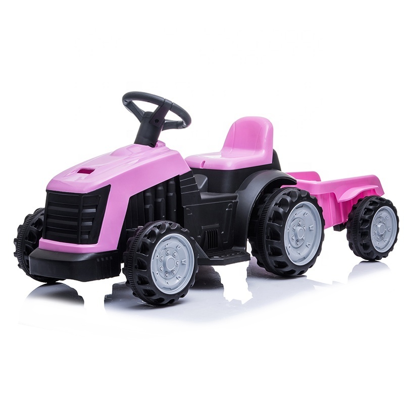 2020 new electric children ride on car battery power plastic ride on toy tractor for kids