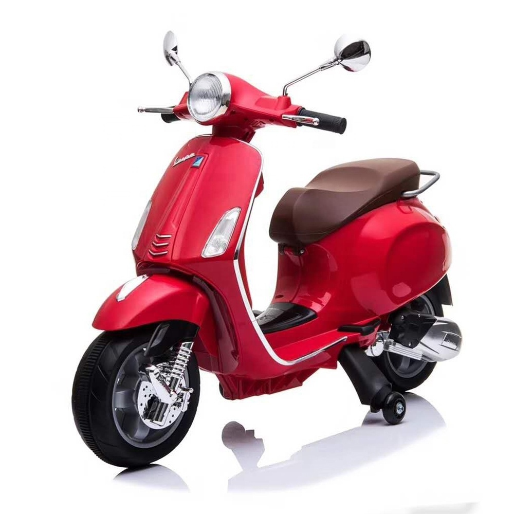 cheap vespa licensed electric motorcycle for child rechargeable battery toy kids motorcycles for sale