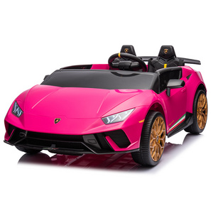 Remote Control powerwheel ride on cars kids electric car 2 seat girl 24v 12v pink ride on cars for 10 years old huge