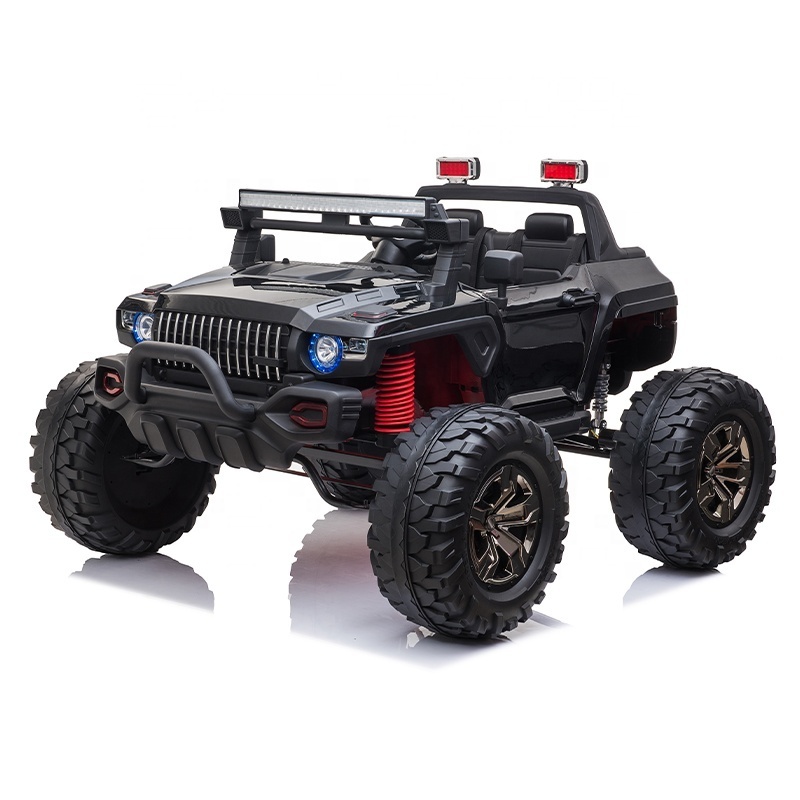 big kids electric 12V 4WD 2 seats ride on truck off road EVA wheel used cars for sale