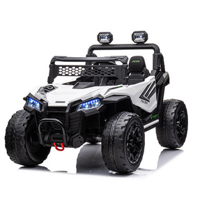 Cheap side by side utv 4x4 mx 24 volt 2 seats electric ride on car for 12 years old kids to drive