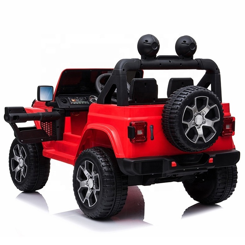 Licensed rechargeable battery power powerwheel 12V electric off road 4X4 toy car vehicle ride on car for big kids