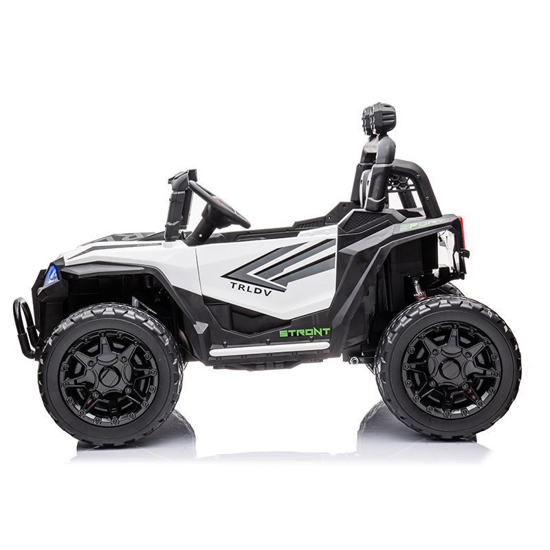 Cheap side by side utv 4x4 mx 24 volt 2 seats electric ride on car for 12 years old kids to drive