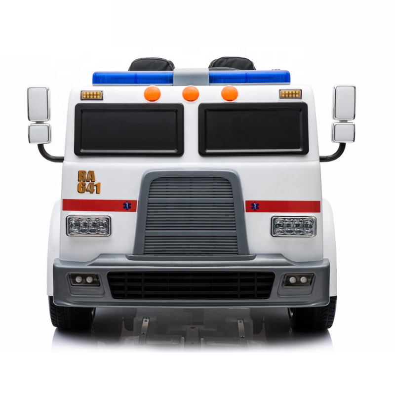 2019 kids ambulance ride on car children rc electronic 12V battery car