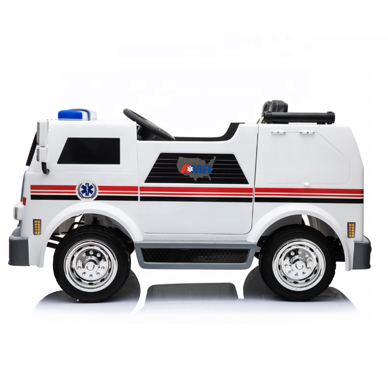 2019 kids ambulance ride on car children rc electronic 12V battery car