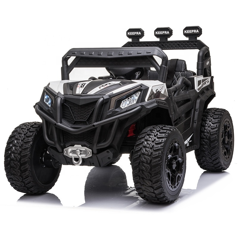 Big UTV buggy ride-on cars for 10 years old kids with two seats 4WD MP3 12V 24V 4X4 electric ride on remote control car