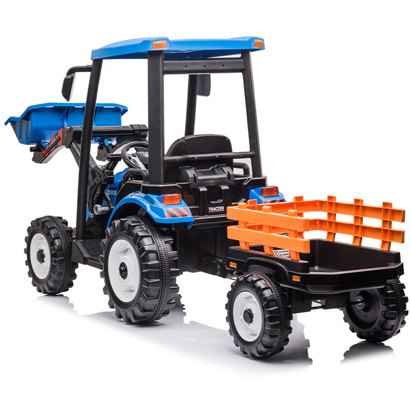 kids ride on tractor CE electric 12V/24V ride-on cars big excavator car for kids 5-10 years old