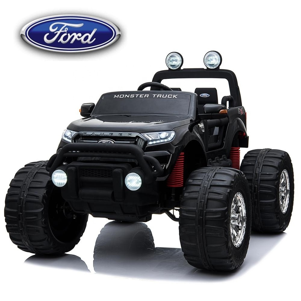 New design 24v electric Ford Monster truck licensed big kids ride on car