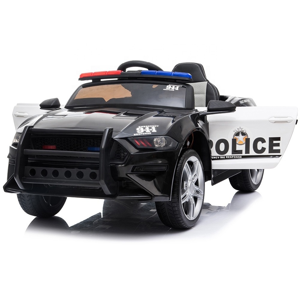 2019 New Chidren 12v electric car police car for kids ride on