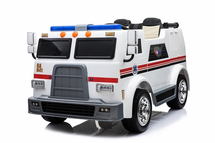 2019 kids ambulance ride on car children rc electronic 12V battery car