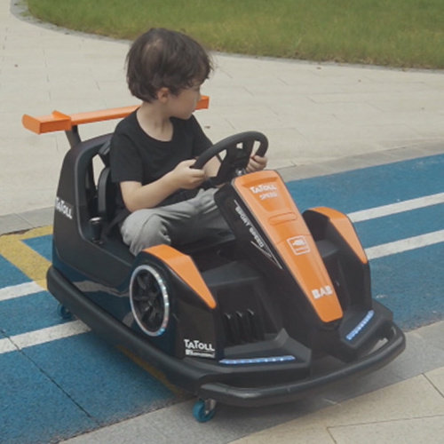 Latest cheap 12V kids electric go kart for sale 360 rotation steering wheel drift ride on bumper car for children to drive