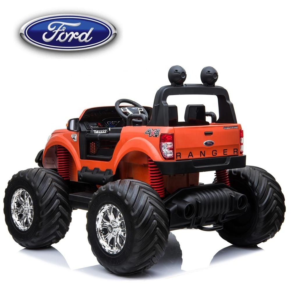 New design 24v electric Ford Monster truck licensed big kids ride on car