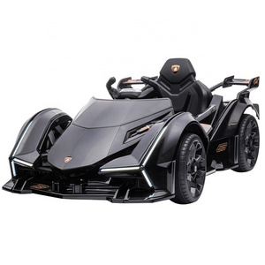 LamboV12 Vision Gran Turismo licensed ride on car 12v electric motorized eva electric kids sport car