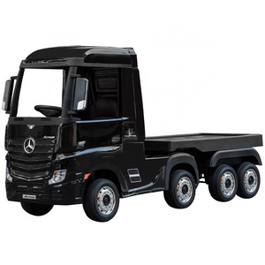 Benz Actros Lorry licensed 24V battery kids ride on truck electric ride-on cars oversized for big boy with remote control